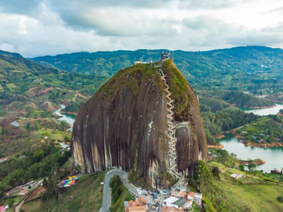 Doi Suthep Temple overlooking Chiang Mai, Thailand, showcasing the blend of cultural landmarks and natural scenery
