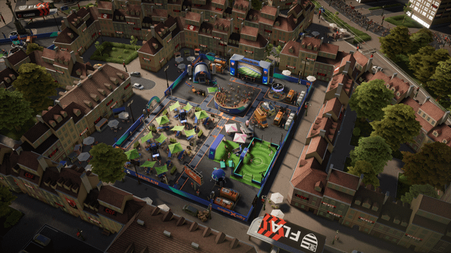 Stylized brainstorming session in a modern indie game studio. The room is lit by soft, natural light filtering through large windows overlooking a cityscape. Three developers are gathered around a whiteboard filled with hand-drawn charts comparing Epic Games Store and Steam revenue projections, Steam community forum reaction screenshots, and Coffee Stain Studios and No More Robots company logos, alongside Evelyn Reed's consulting logo and image. The mood is focused but optimistic. Style: Digital painting, high detail, concept art. Include the Satisfactory and MechWarrior 5: Mercenaries key art subtly in the background as posters. Aim for a professional, forward-looking, and slightly aspirational aesthetic.