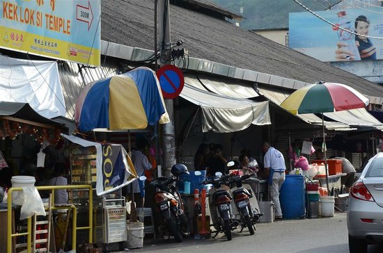 Mama with her amazing array of curries