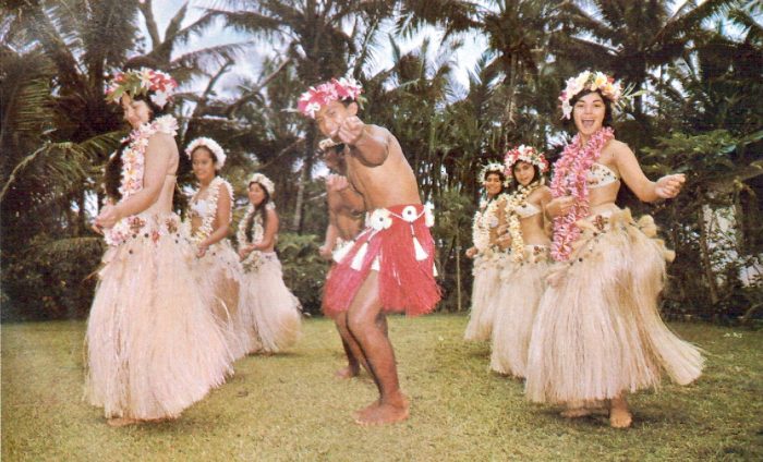 Sampling local cuisine in Aitutaki