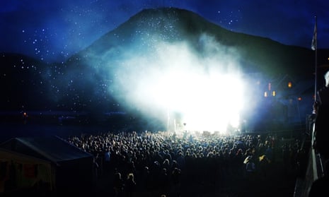 Turf-roofed houses in Kirkjubøur