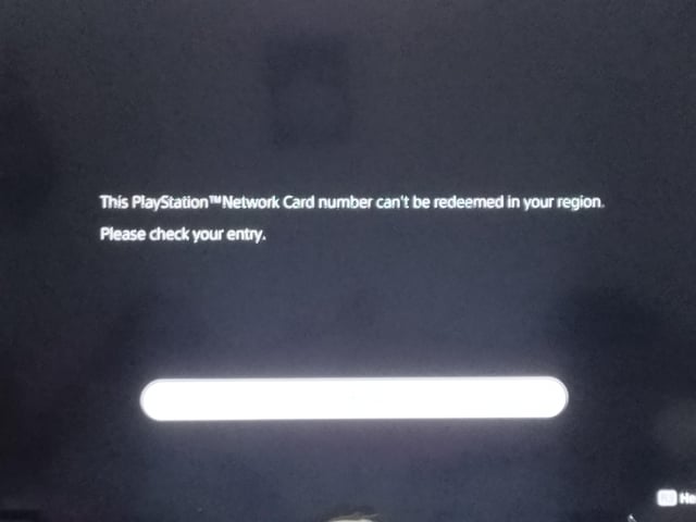 PSN Error Message: Illustrating the issue of region restrictions