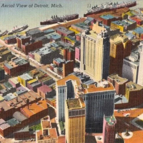 Guided walking tour of Detroit's architectural landmarks