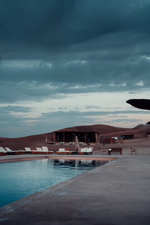 Agafay Desert Glamping with Moroccan Tents and Plunge Pool