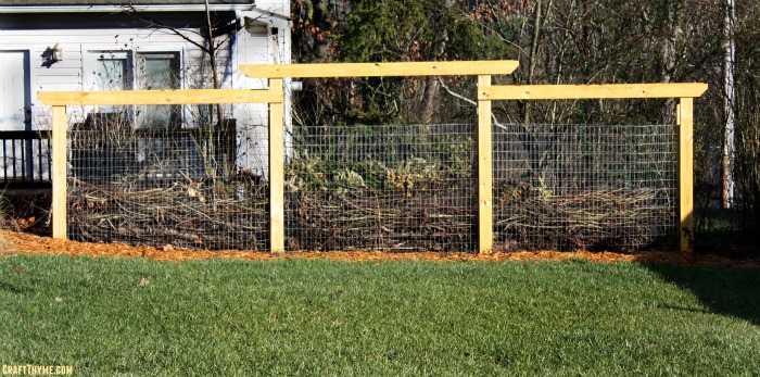 Compost Fence