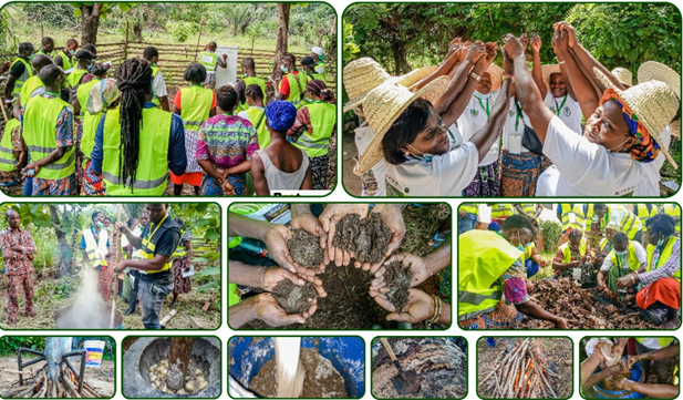 Children gather at the Dumela Community Centre, showcasing the impact of Singita's support on early childhood education.