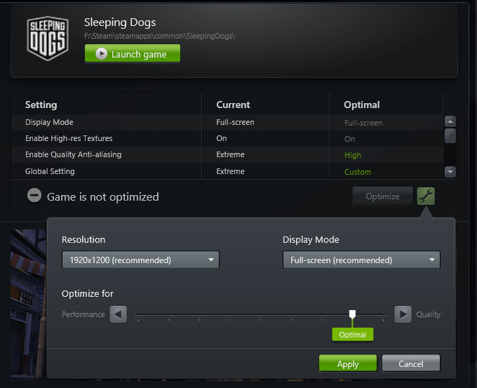 Images of the NVIDIA GeForce Experience interface. Highlight the driver updates and optimal game settings features.