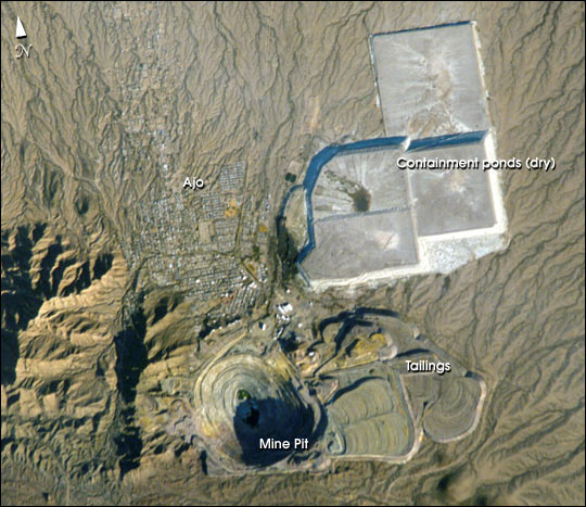 Archuleta Mesa, New Mexico, surrounded by arid landscape.