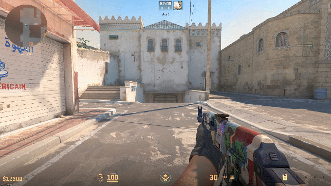 GIF of CS2 Wallbang