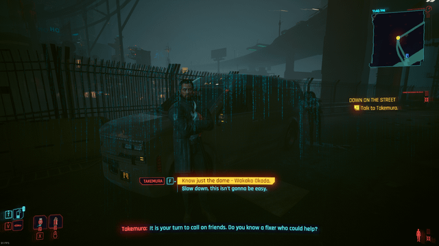 Action shots featuring the Relic malfunction mechanic in action, visually demonstrating the consequences of the malfunction. V's vision is distorted, and cyberware malfunctions are clearly visible.