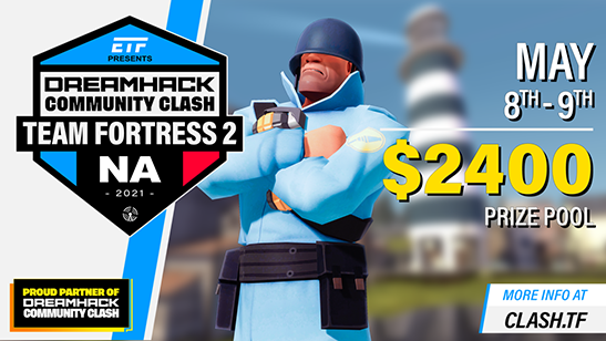 A colorful and vibrant graphic promoting the TF2 Summer Jam tournament, highlighting the prize pool and the participating teams.