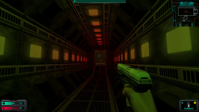 Animated image demonstrating dynamic lighting effects in Half-Life 2, showcasing the Source engine's capabilities for creating immersive environments.