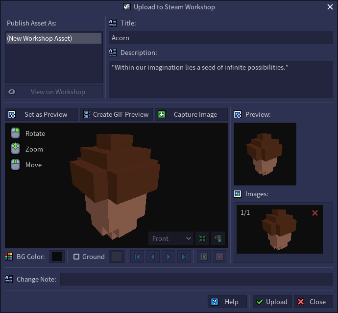 Image depicting a collection of various custom SFM assets available for sale on Gumroad, including TF2 models and props.
