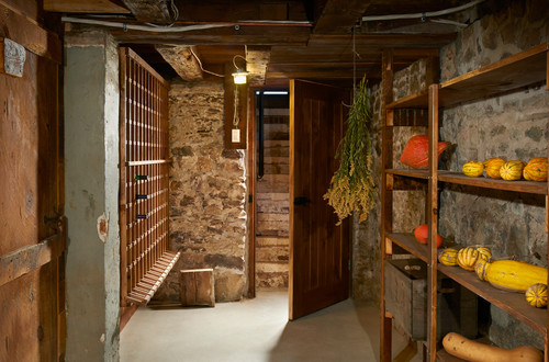 Root Cellar concrete construction
