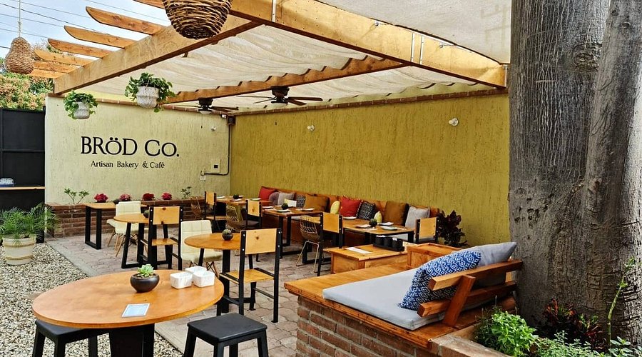 Variety of baked goods on display