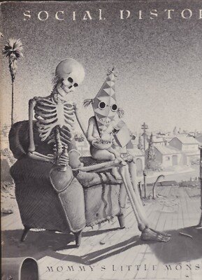 Distorted record player with