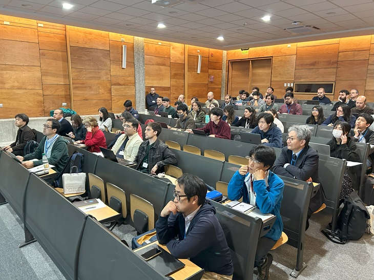 Astrophotographer Yuri Beletsky working with the Takahashi FSQ-106EDX telescope in the Atacama Desert