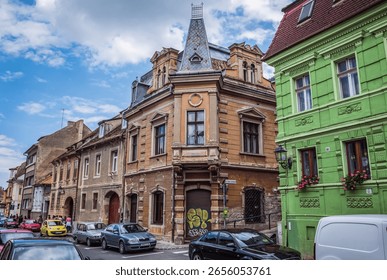 Piața Sfatului market, Brasov's bustling central square