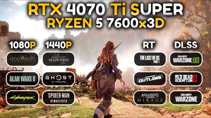RTX 4070 Ti SUPER installed in a gaming PC