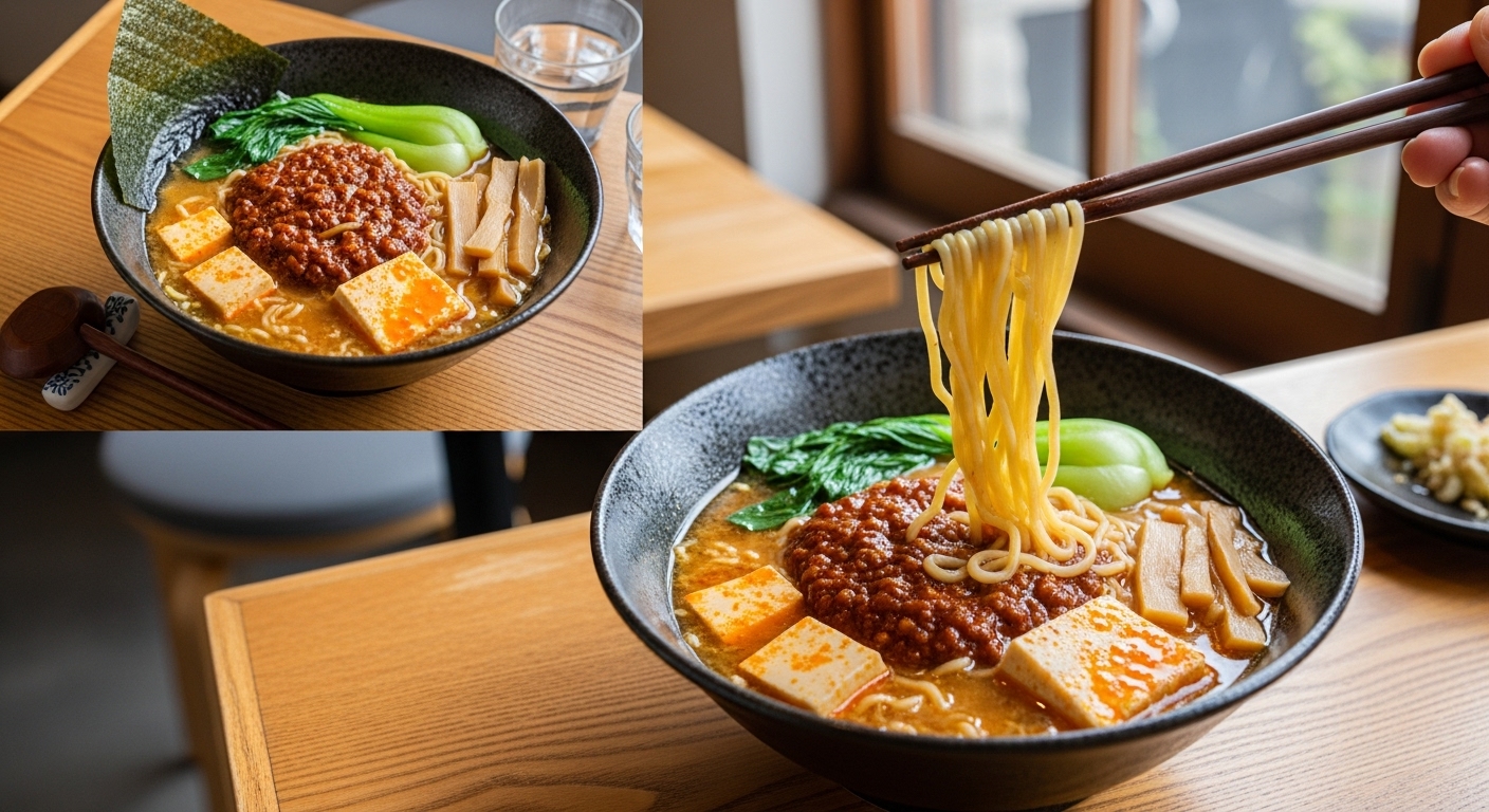 ## Slurping Nirvana: A Vegetarian Ramen Pilgrimage...