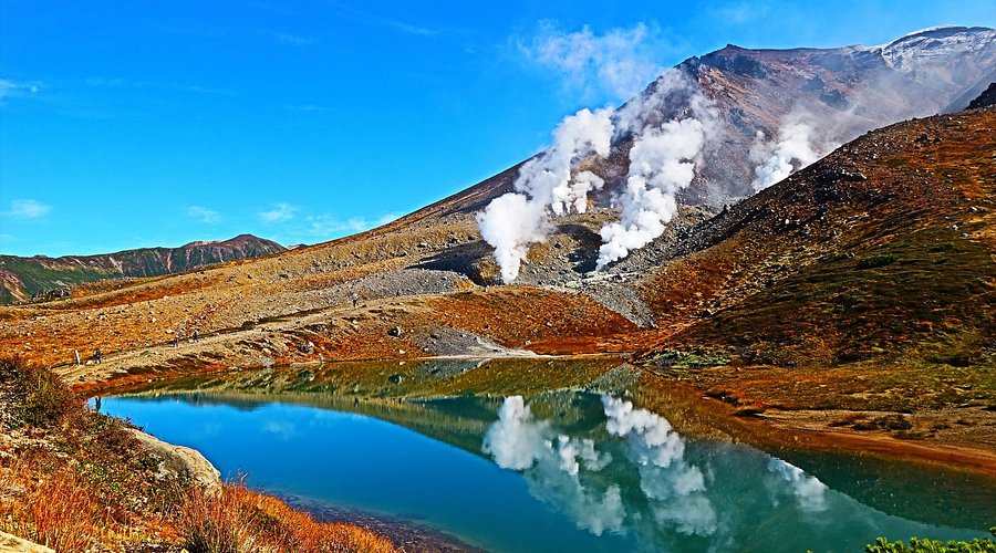 ice village at night