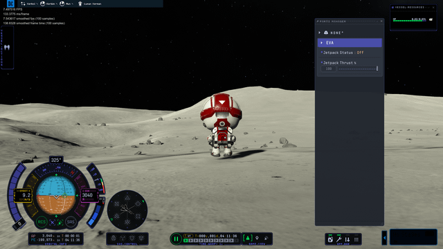 Screenshot of the CKAN interface, highlighting the search bar and the list of available mods. The screenshot should be clear and well-lit, showing the details of the UI elements.