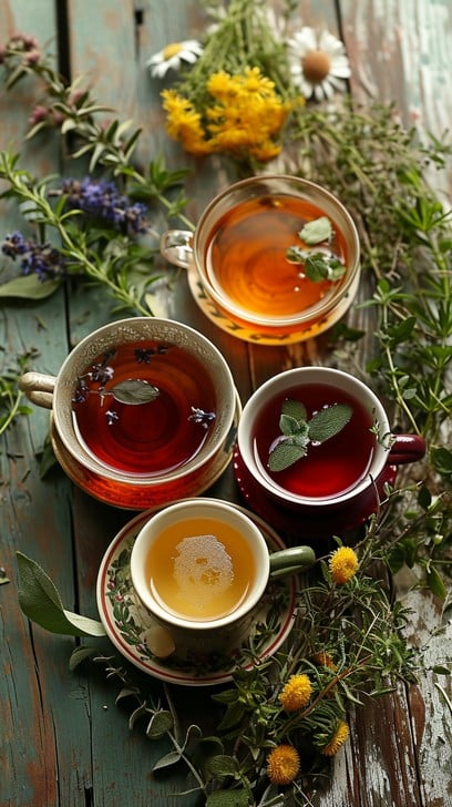 Autumn's Bounty: Crafting Cozy Herbal Tea Blend...