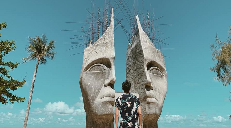 Sunset at a resort in Phu Quoc