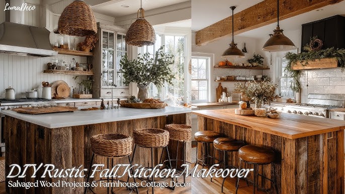 Craft a Captivating Farmhouse Kitchen for Fall:...