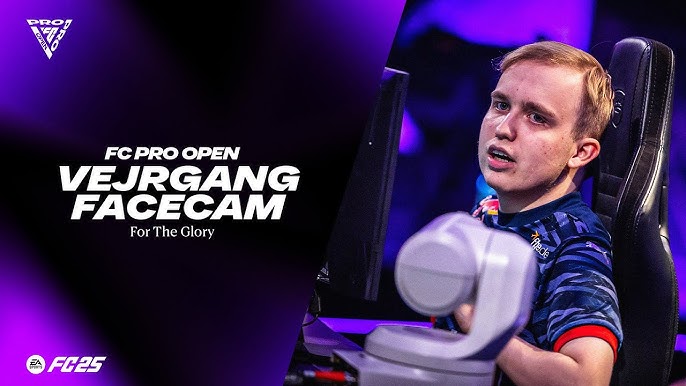 A close-up shot of a player's face, illuminated by the monitor's glow, showing intense focus and concentration during a pivotal moment in a CS2 match.