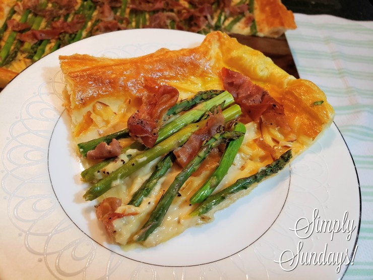 Grandma Elsie's Sunshine-Kissed Asparagus Tart:...