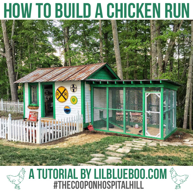 This chicken coop is an interesting, unique design