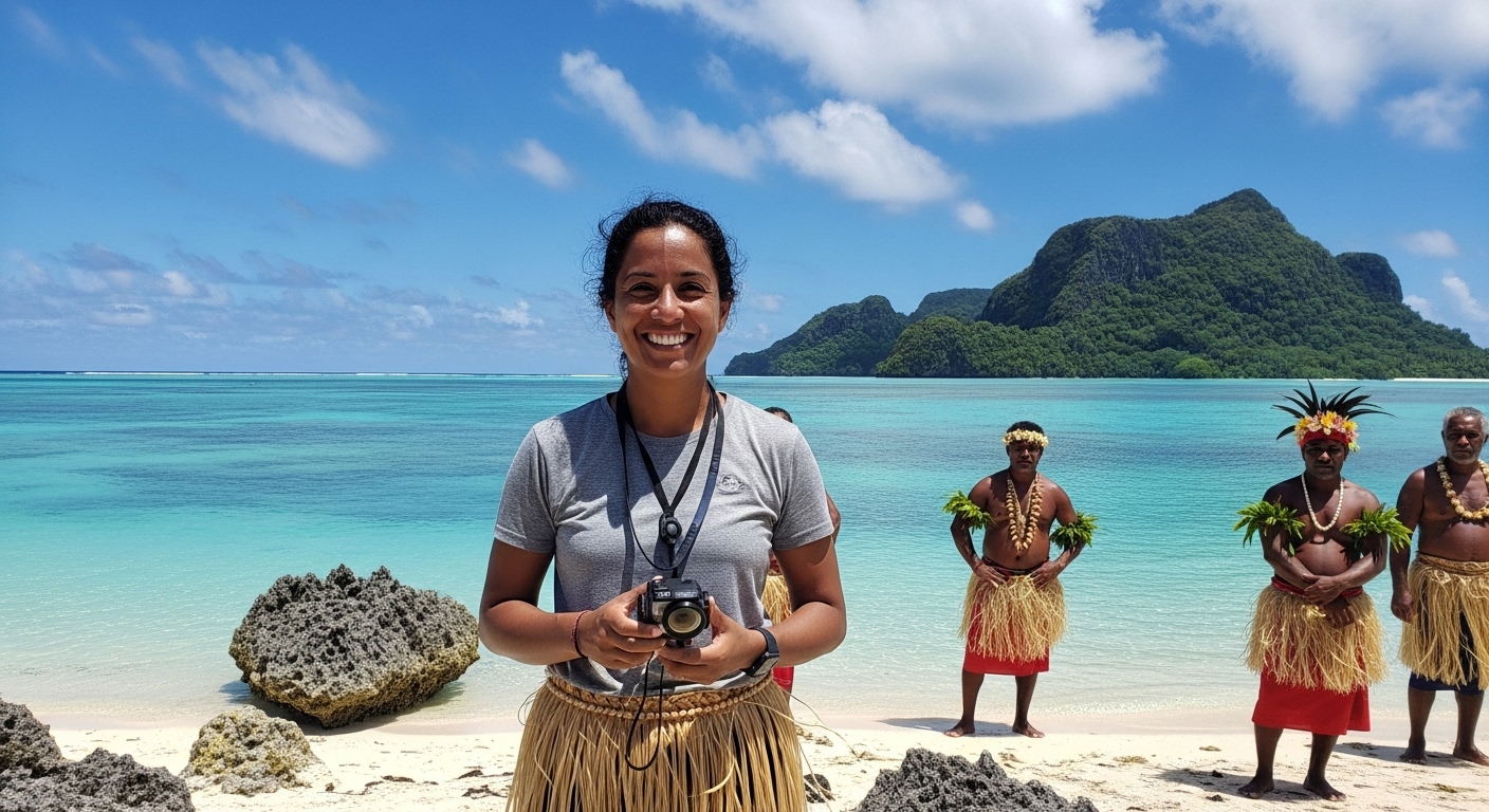 # Discovering Paradise: A Marine Biologist's Journ...